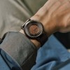 Walnut. A niche wooden watch with a simple Japanese-style retro design. It's a creative wooden men's watch